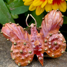 Butterfly Pendant with Lots of Bumps