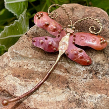 Large Dragonfly Pendant in Copper and Brass – Patricia Healey