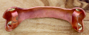 Big Bone 10mm Flat Leather Slider Charm