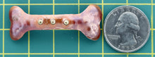 Big Bone 10mm Flat Leather Slider Charm