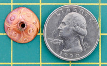 Round Bead Cap with Swirls