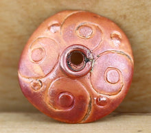 Round Bead Cap with Swirls