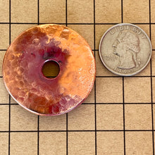 Bigger Copper Donut Pendant