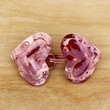 Hearts Hook and Eye Closure