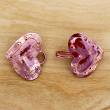 Hearts Hook and Eye Closure