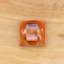 Regaliz 10mm Copper Paw Print Slider