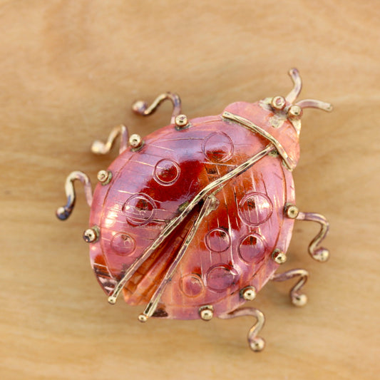 Regaliz 10 mm Slider Big Copper Lady Bug