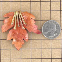 Big Maple Leaf with Tendrils Pendant