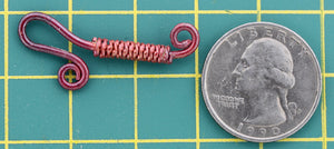 Hook with Twisted Wire Decor