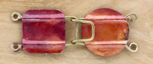 Square and Disk Hook and Eye Closure
